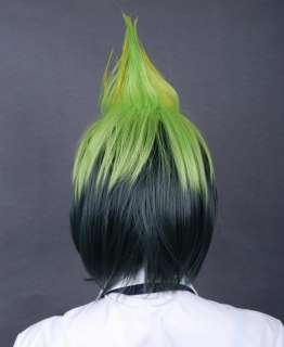Ningún Ao príncipe Green Cosplay Wig K91 de Amaimon de exorcista