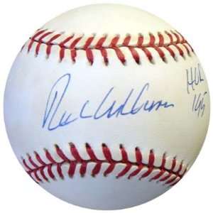 Richie Ashburn Autographed NL Baseball HOF PSA/DNA