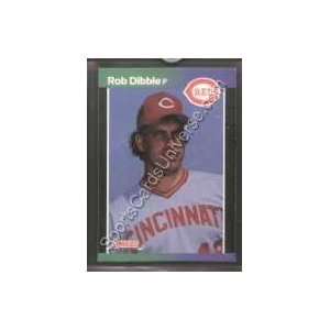  1989 Donruss Regular #426 Rob Dibble, Cincinnati Reds 