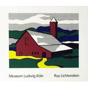  Roy Lichtenstein   Red Barn