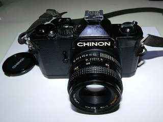 CHINON SLR 35mm FILM CAMERA CM 4S 1.9 50mm LENS  