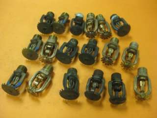 LOT18 MIX RASCO CSC SSPC SSU FIRE SPRINKLER HEAD 1/2NPT  