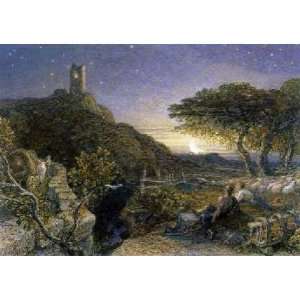  The Lonely Tower Samuel Palmer. 20.00 inches by 15.25 