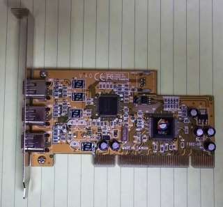 SIIG F002 6A 3 Port FireWire PCI Controller Card  