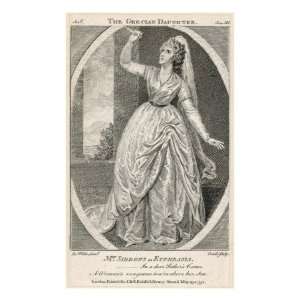  Sarah Siddons Actress as Euphrasia in Arthur Murphys the 