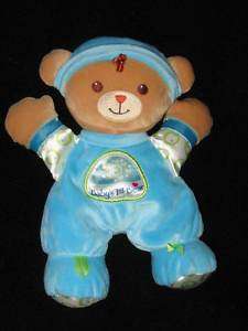 Blue FISHER PRICE Babys 1st First Teddy Bear Lovey Toy  
