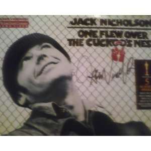 Autographed Laser Disc One Flew Over The Cuckoos Nest Hand Signed By 