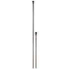 Telescoping Pole with Clip Aluminum 60 inches for Banner Flags and 