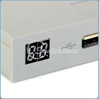 White 3.5 1.44MB USB SSD FLOPPY DRIVE EMULATOR E100 Version w/ Screw 