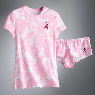 Kohls Cares® Simply Vera Vera Wang Breast Cancer Awareness Lace Tee 
