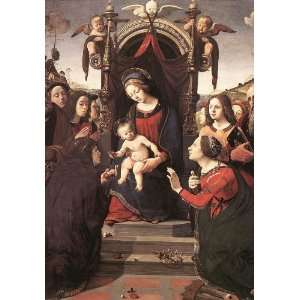   Piero di Cosimo Mystical Marriage of St Catherine of Alexandria 1493