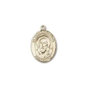  St. Francis de Sales Medium 14kt Gold Rosary Center 