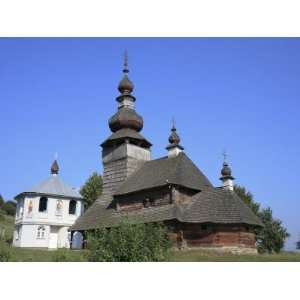 St. Nicholas Wooden Church, Svaliava, Zakarpattia Oblast 