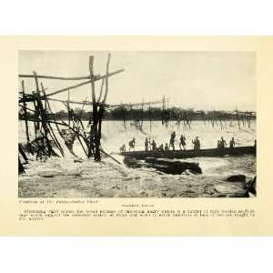  1925 Print Stanley Falls Boyoma Lualaba River Congo Boat Fish 