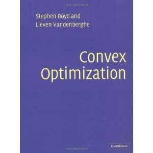  Convex Optimization [Hardcover] Stephen Boyd Books