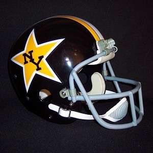 1974 WFL New York Stars Suspension Football Helmet  