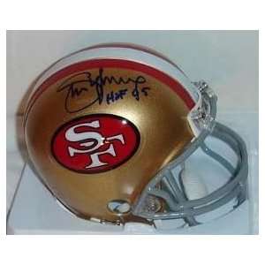 Steve Young Autographed/Hand Signed San Francisco 49ers Mini Helmet 
