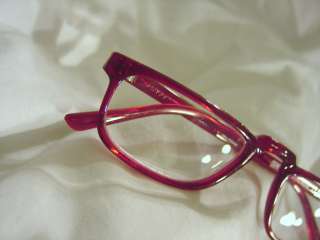 Foster Grant Reading Glasses NEW RED Plastic +1.75  
