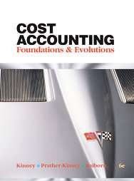 Cost Accounting Foundations and Evolutions by Cecily A. Raiborn 