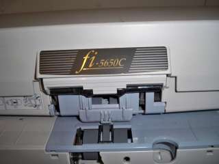 Fujitsu Scanner fi 5650C SCSI/USB PA03338 B505 Missing Feeder Trays 