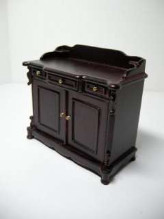Dollhouse Miniature Famous Maker Furniture 80054 Mahogany Wash Stand 