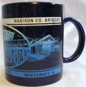 Madison County Bridges Ceramic Coffee Mug/Cup  