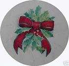 holly berry bow round stove eye electric range cook top burner covers 