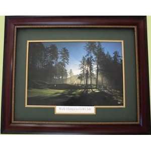  Wade Hampton 6th Hole Framed Photo   Framed Golf Photos 