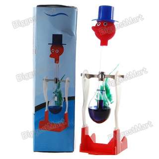 Color Novelty Glass Drinking Dipping Dippy Bird Toy Red Blue Green 
