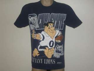 vintage 1994 PENN STATE NITTANY LIONS FRED FLINTSTONE T Shirt MEDIUM 