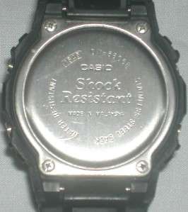 Casio G Shock Quartz Watch Gold Buttons #1545 DW 5600E  