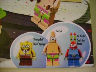 This is an unopened Nickelodeons Sponge Bob Squarepants Lego set 