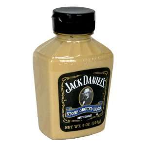 Jack Daniels Stone Ground Dijon Mustard (6X9 Oz)  Grocery 