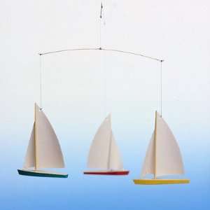  Flensted Mobiles f026 Dinghy Regatta Mobile with Three 