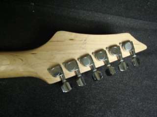 Kona Strat Guitar Blue Stratocaster w/ built in tuner  
