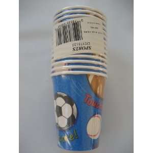  Sports Theme Disposable Party Cups 9 Oz 14 Ct Kitchen 