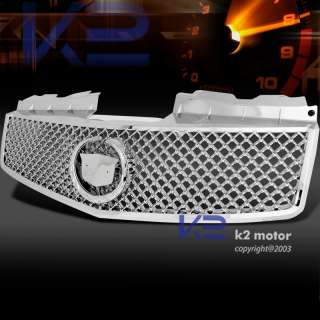 2003 2007 CADILLAC CTS HONEYCOMB CHROME GRILL GRILLE  