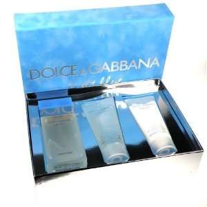  Light Blue by Dolce & Gabbana for Women, Gift Set Beauty