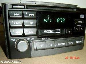 2000 Infiniti i30 BOSE Radio Tape CD Player CN688 PN 2281D 00  