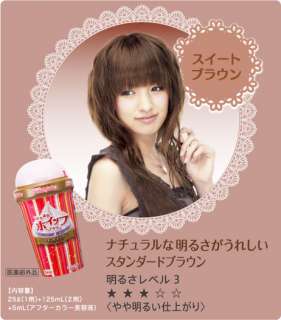hoyu Japan BeautyLabo Bubble Hair Color Dying Kit  