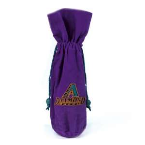   Diamondbacks MLB Drawstring Velvet Bag (14 inches) 