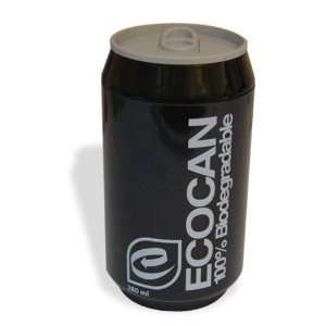  Black Eco Can biodegradable drinks and liquids flask 