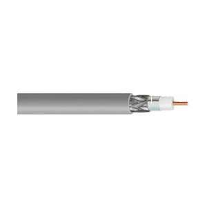  734 Coaxial Cable 20 AWG 75 Ohm Gray Plenum Jacket Per 