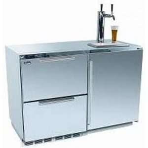   Refrigerator / Dual Tap Kegerator   Stainless Steel Appliances