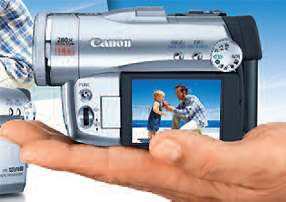    Canon Optura 50 MiniDV Camcorder w/10x Optical Zoom