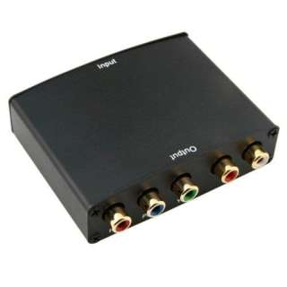 1080p HDMI to 5 RCA Component Ypbpr Converter Adapter For HD Bluray 