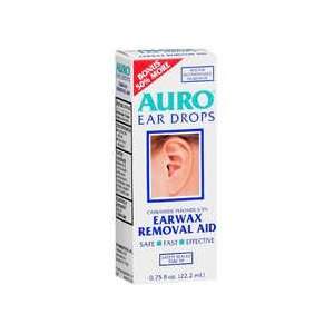    Auro Earwax Removal Aid Ear Drops .75 Fl Oz