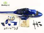 RC Helicopter Blue Body Airwolf 450 scale for Align T Rex 450 size 