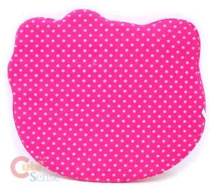 Sanrio Hello Kitty Face Chair Car Seat Cushion Pink Bow  