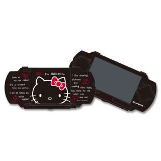 Hello Kitty PSP 3000 series only white protection cover Video Game New 